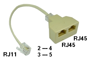 adaptateur rj - Connectic Systems