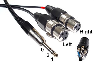 Câble Audio Jack-XLR - 231103
