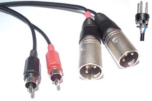Câble Audio XLR RCA - 231160