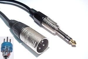 Câble Audio Jack-XLR - 231215