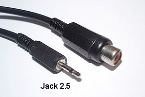 Câble Vidéo Jack-RCA - 365105