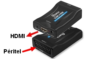 Convertisseur Péritel-HDMI - 674010